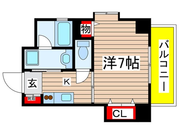 プロビデンス栄南の物件間取画像